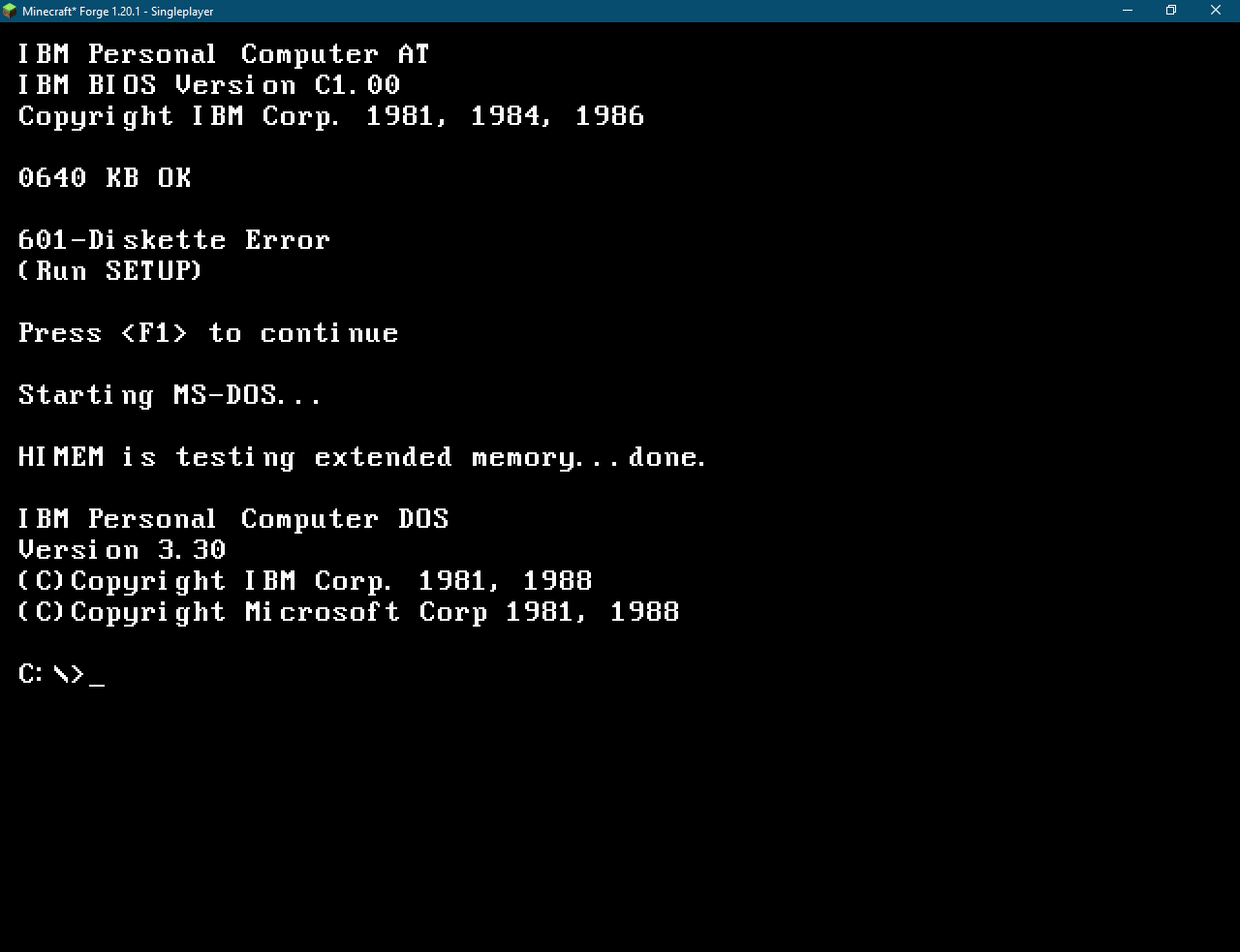 Supported commands: DIR,CD,MKDIR,RMDIR,COPY,REN,DEL,TYPE,VER,DATE,TIME,ECHO.
EEnvironment variables are supported and can be viewed/changed using commands SET and PATH.