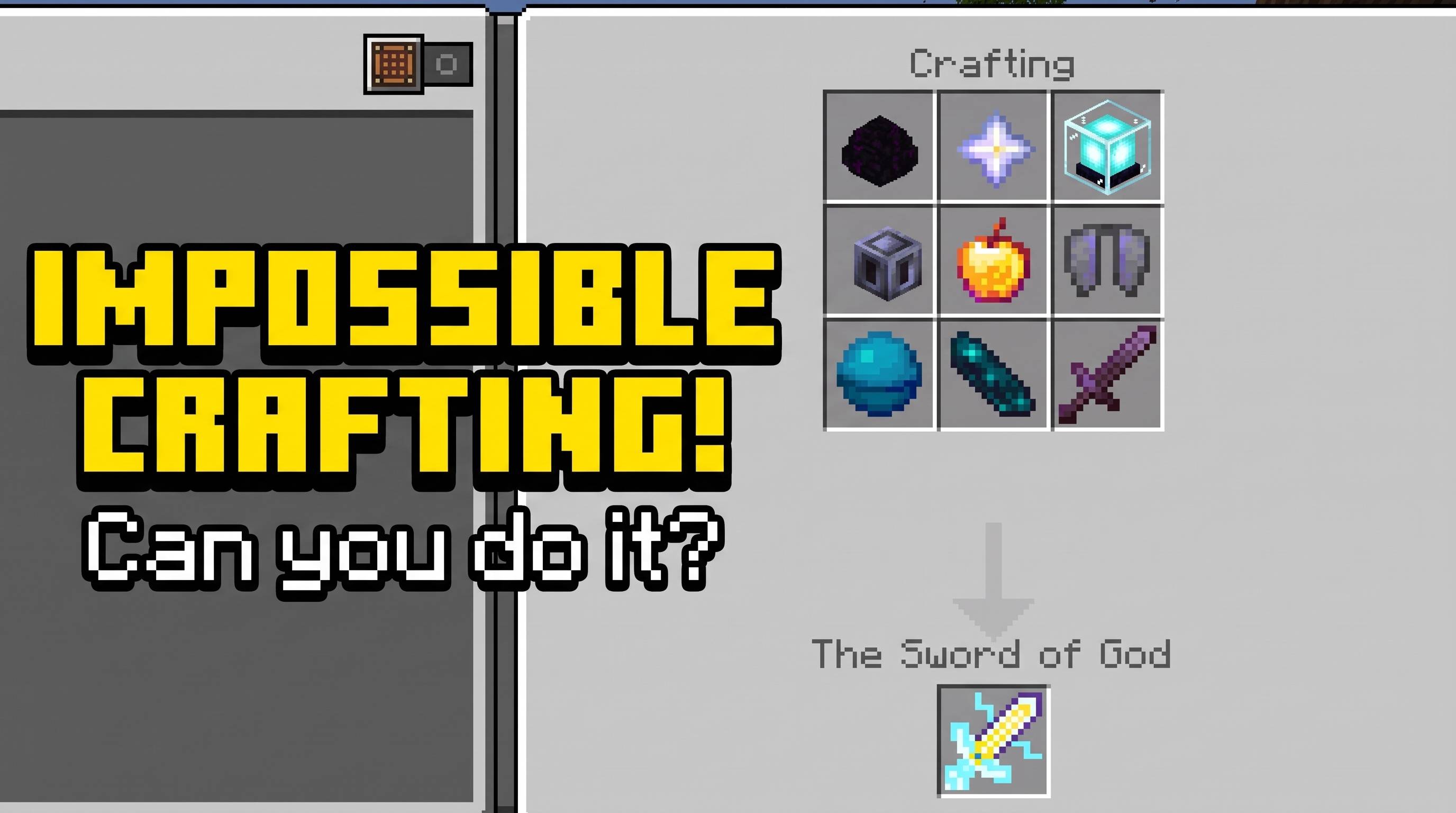 The Sword of God (Impossible crafting) — screenshot 2