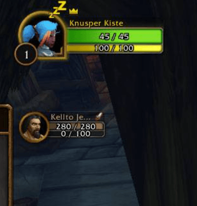Zoom - Class colored Name + Health Bar