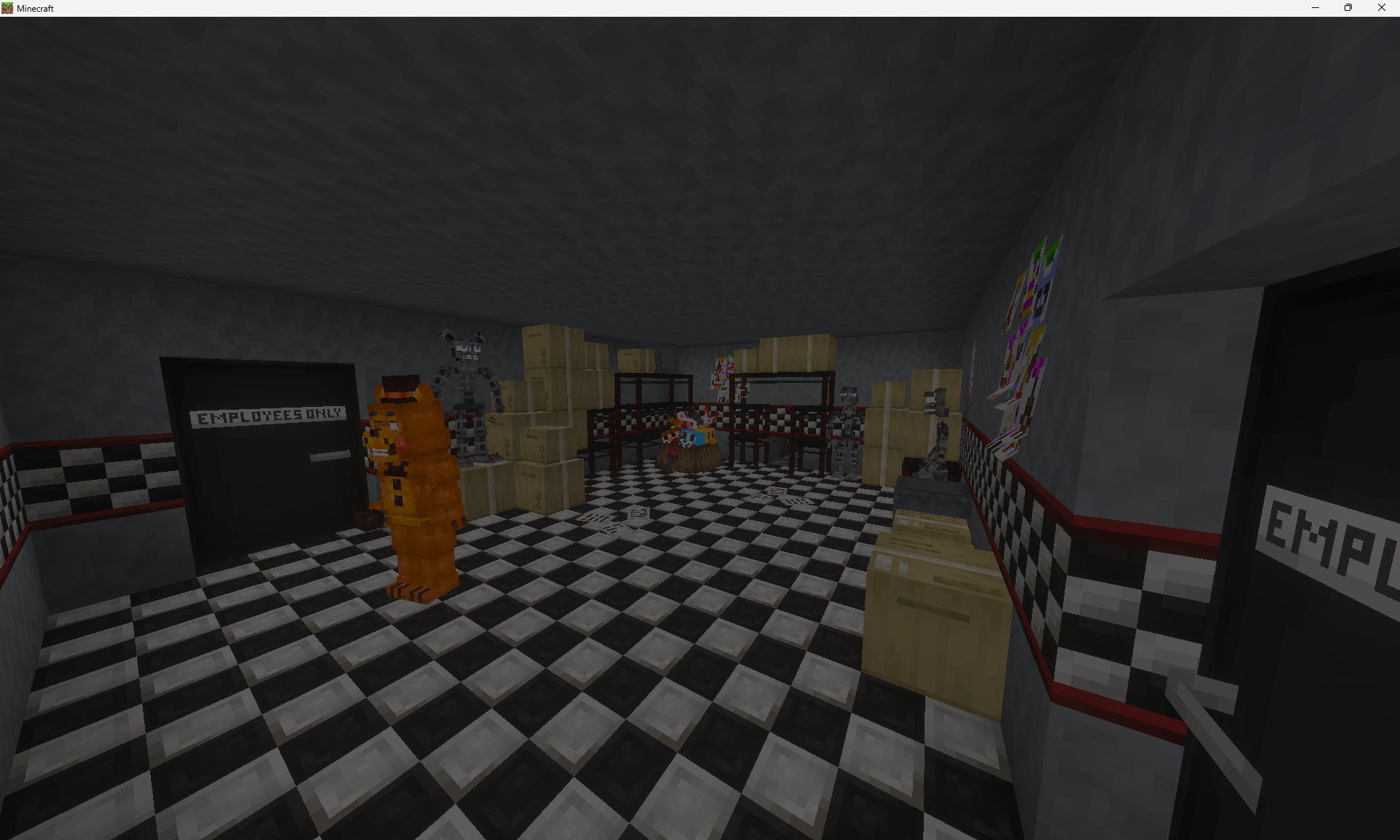 FNAF 1 2 and 3 Plus some custom levels — screenshot 2