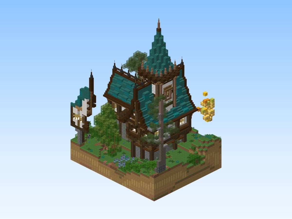 Actual build (render of the schematic or in-game screenshot).