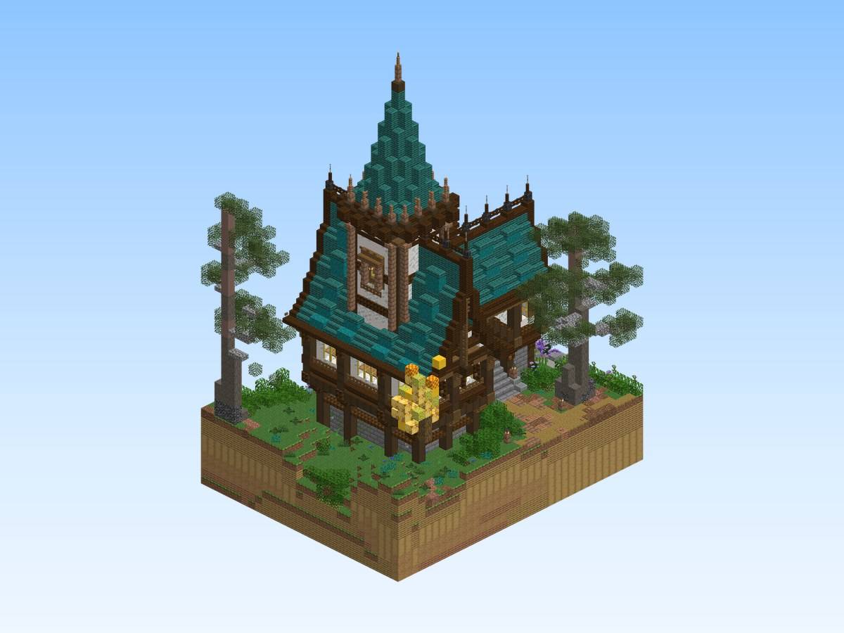 Actual build (render of the schematic or in-game screenshot).