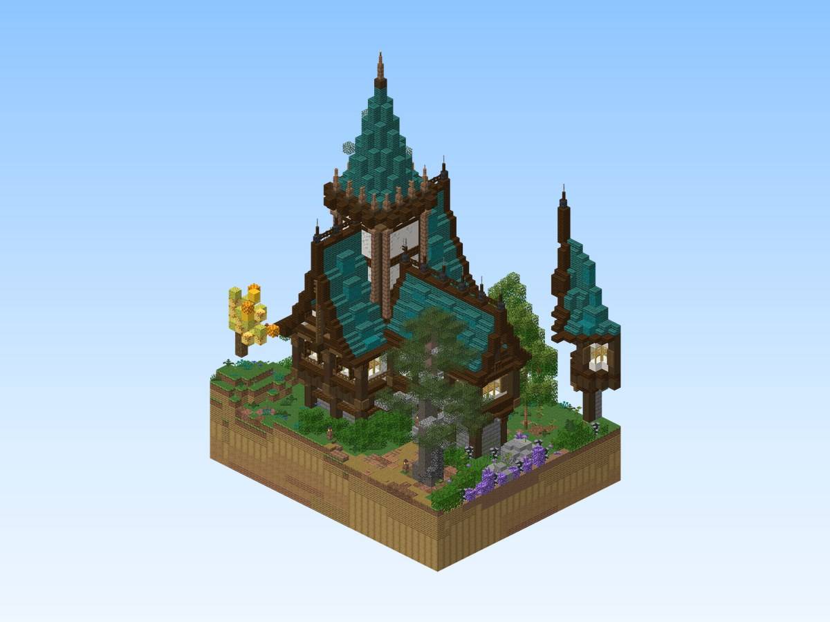 Actual build (render of the schematic or in-game screenshot).