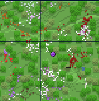 Thumbnail Waystones markers are displayed automatically after they are created.
