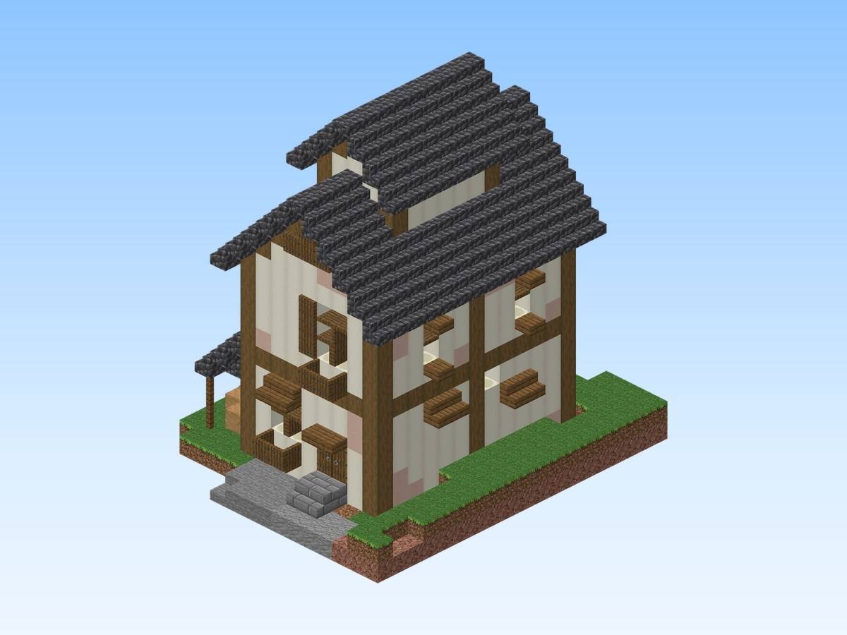 Actual build (render of the schematic or in-game screenshot).