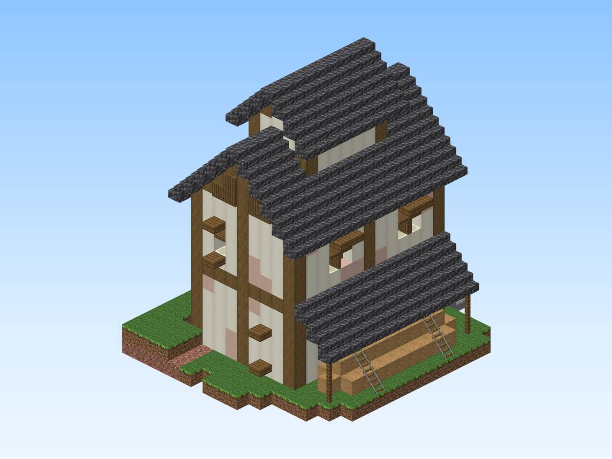 Actual build (render of the schematic or in-game screenshot).