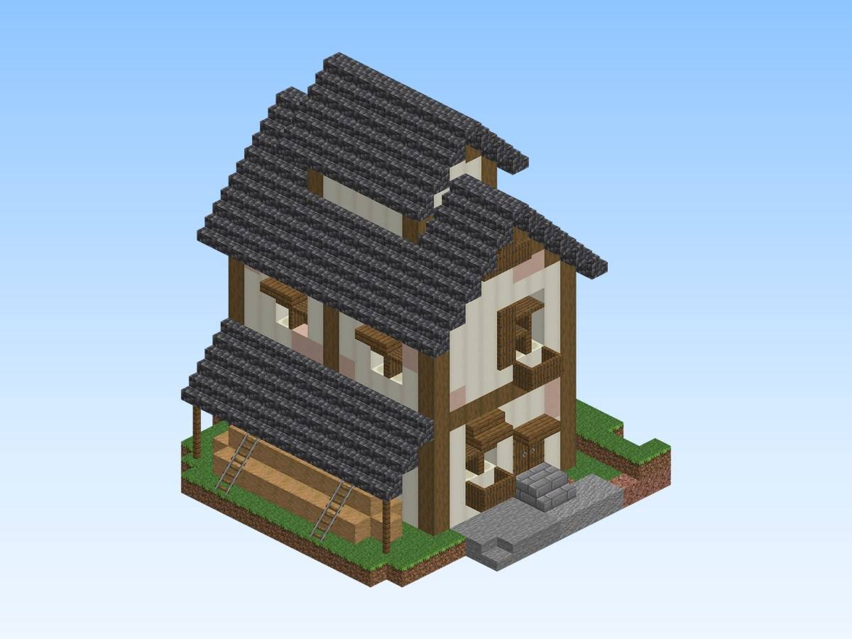 Actual build (render of the schematic or in-game screenshot).