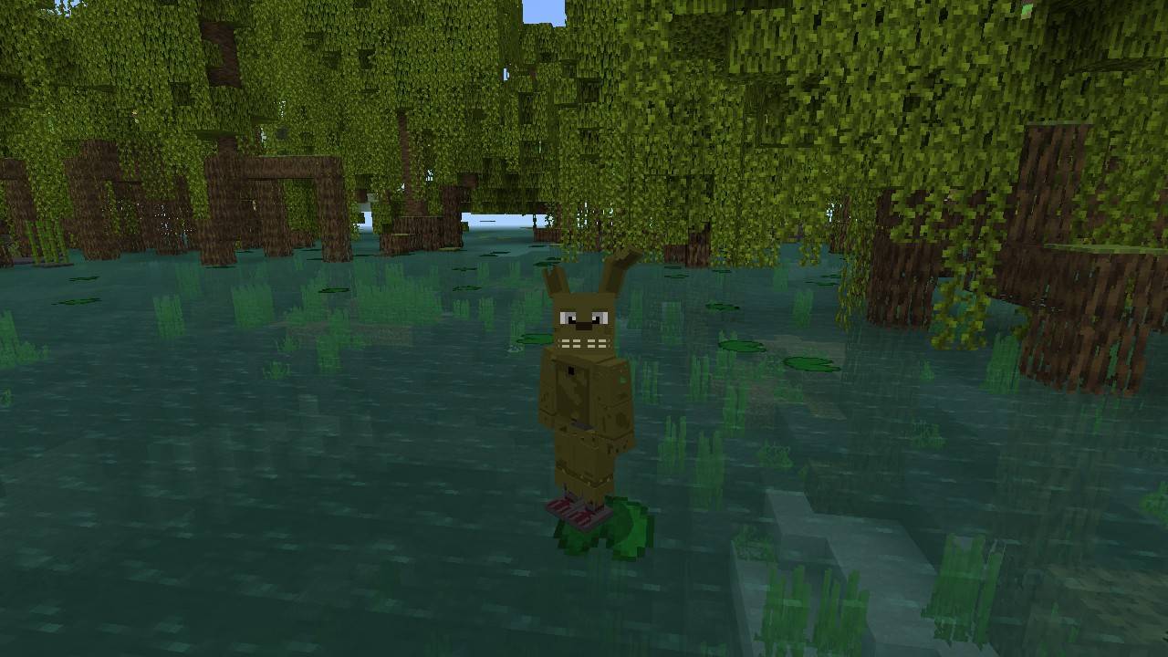 Springtrap 4d Skin screenshot active