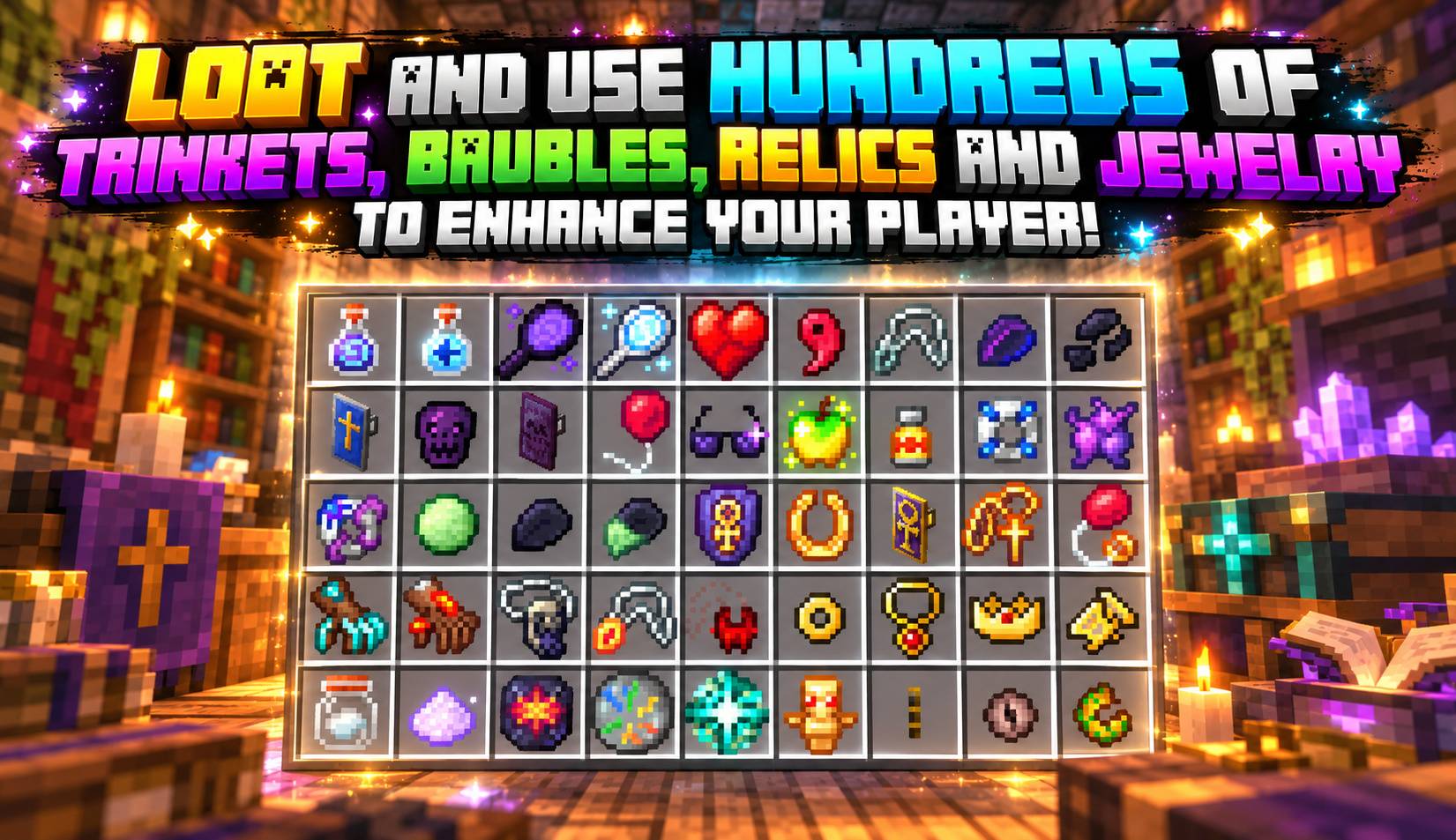 Thumbnail Artifacts, relics, jewelry, baubles and more to enhance your character beyond anything you thought possible!