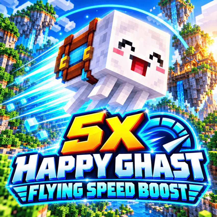 Happy Ghast Speed 5X (Updated) — screenshot 1
