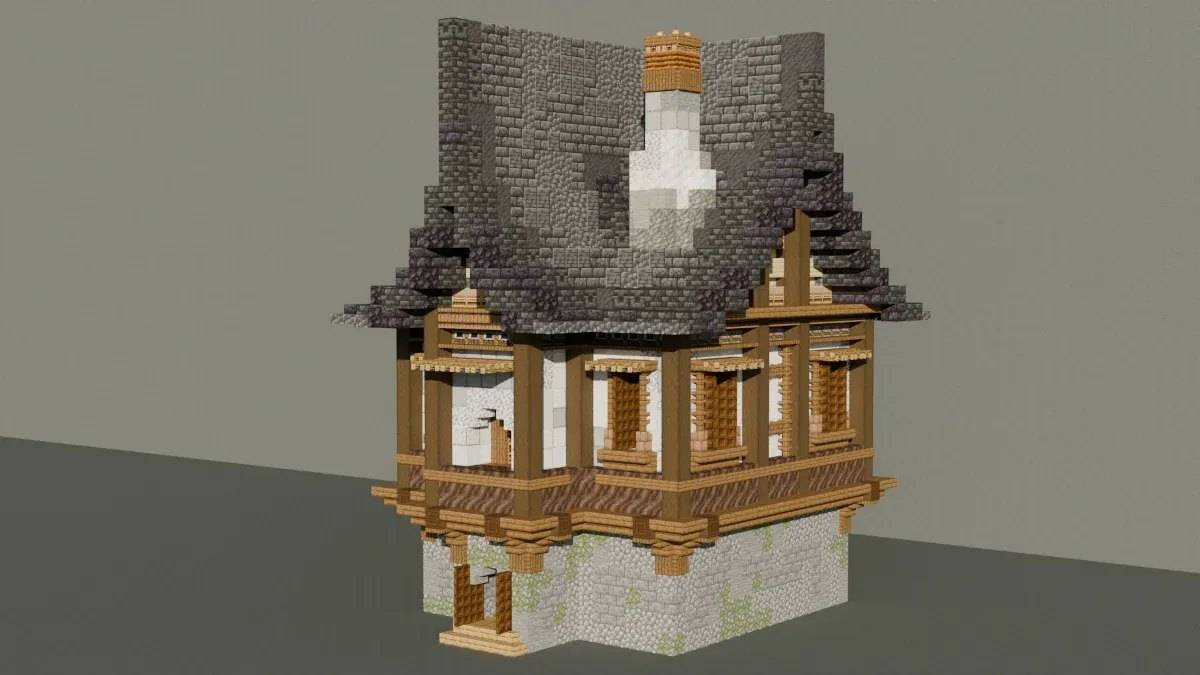 Actual build (render of the schematic or in-game screenshot).