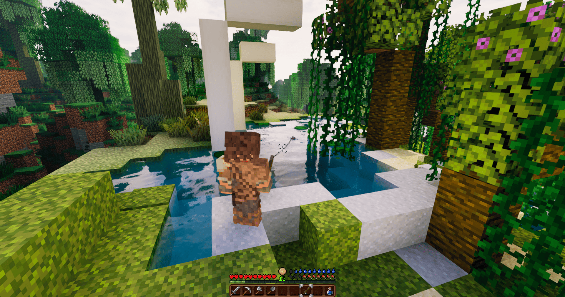 Chill around amazing biomes
