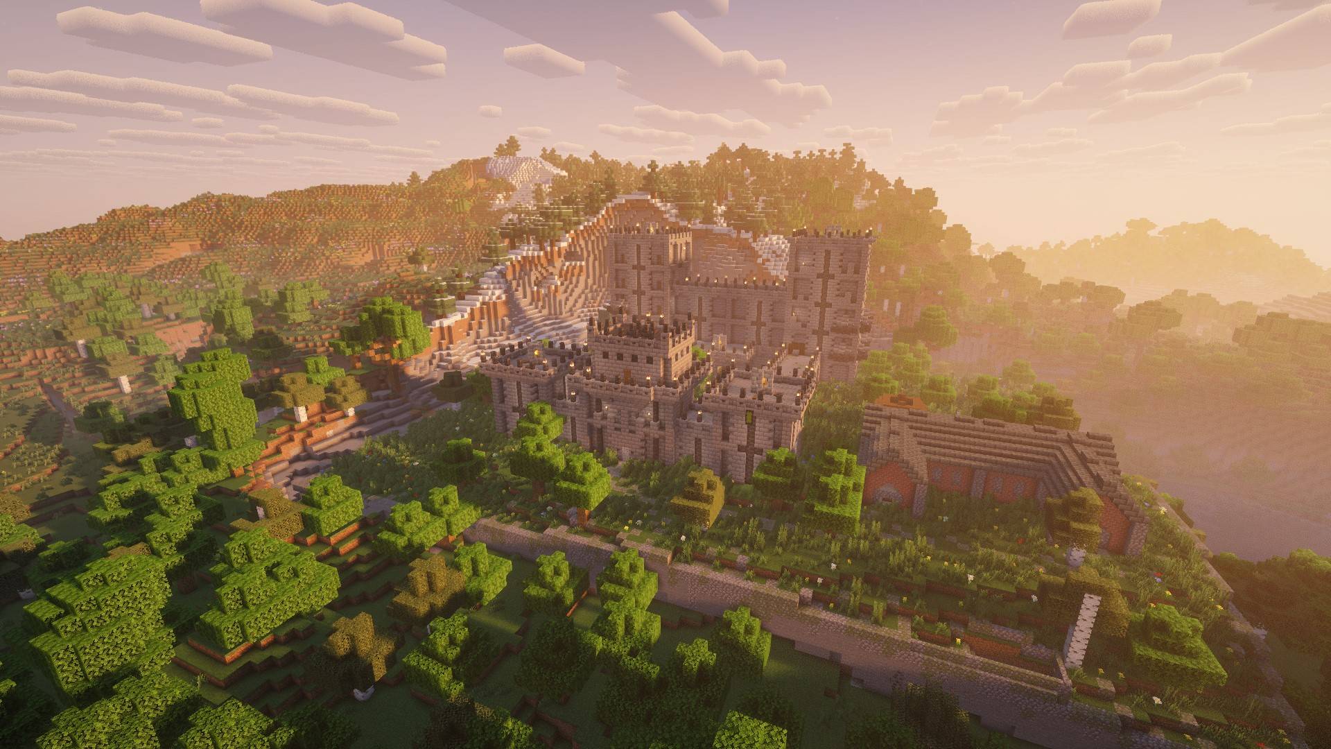 Thumbnail Showing some of the fort terraforming