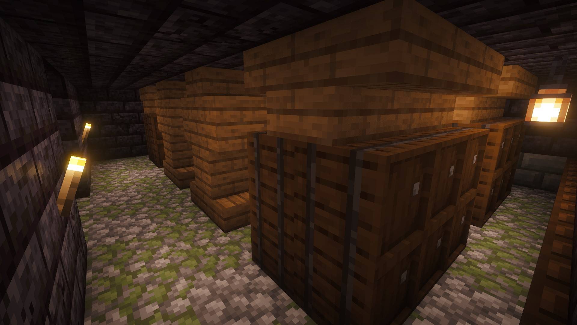 Thumbnail The storage room in the underground area.
