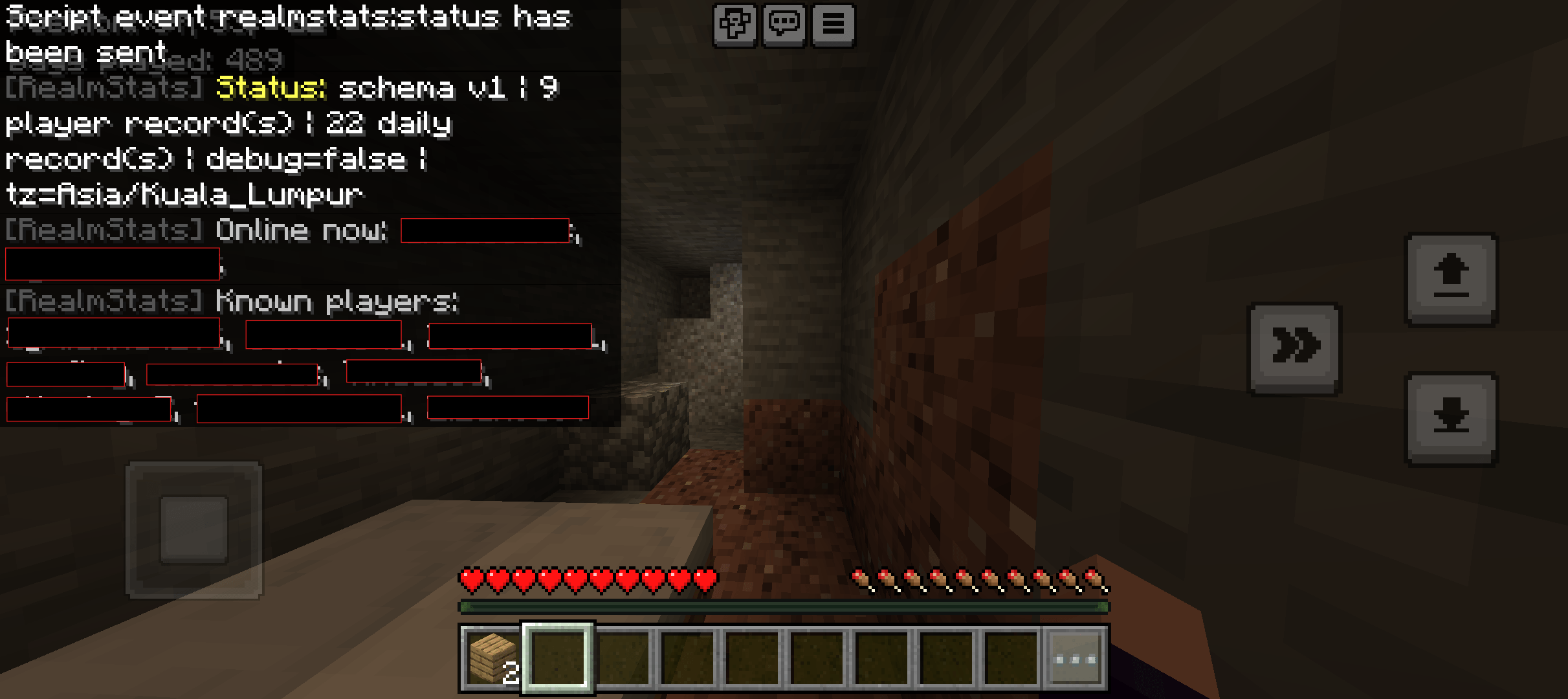 RealmStats - Daily Discord Reports & Backups for Bedrock Realms — screenshot 3