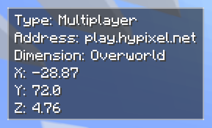 A close-up image of the display on the title screen.