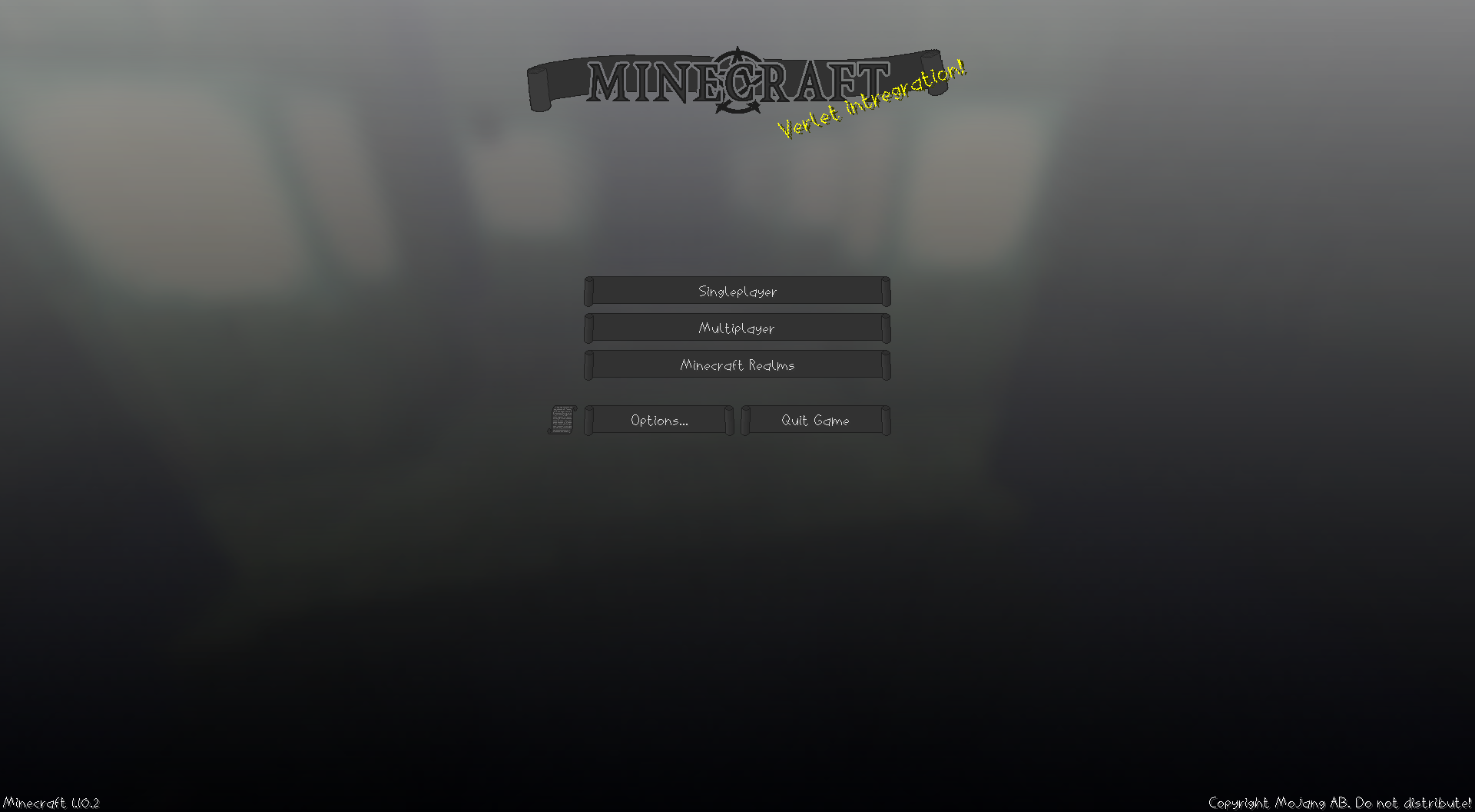 UI - Main Menu