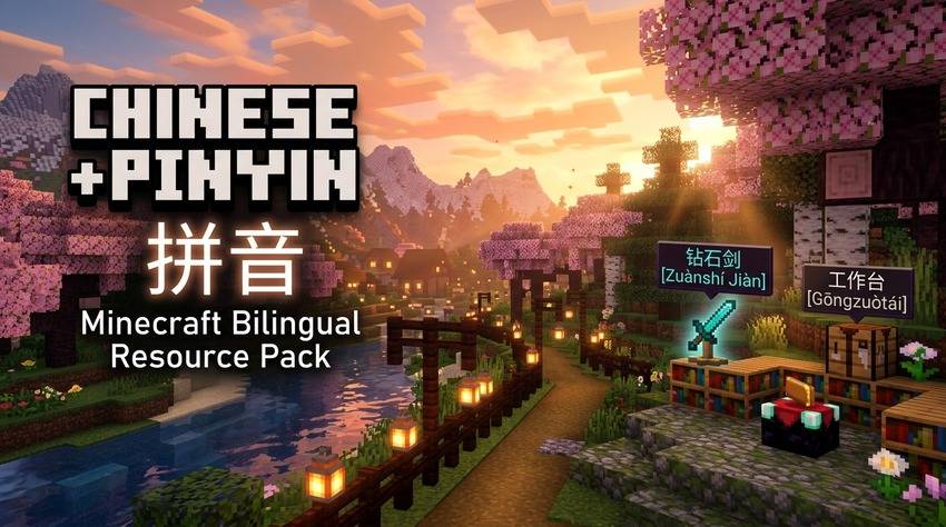 Chinese with Pinyin - Minecraft Resource Packs - CurseForge