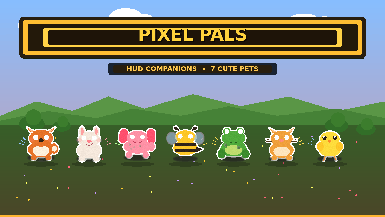 BRG Pixel Pals HUD — screenshot 1