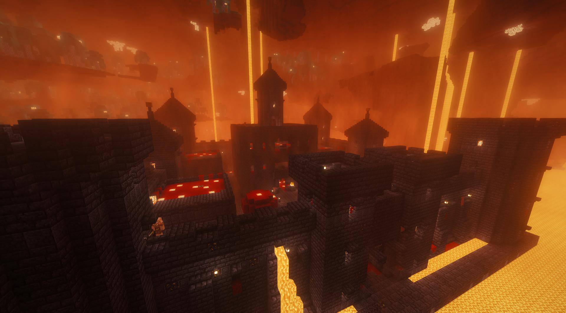 A crimson citadel