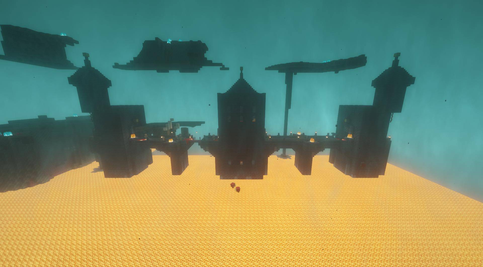 The Great Bridge over the lava sea
