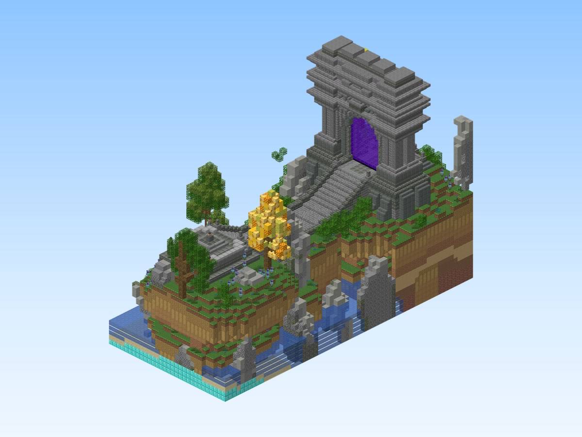Actual build (render of the schematic or in-game screenshot).