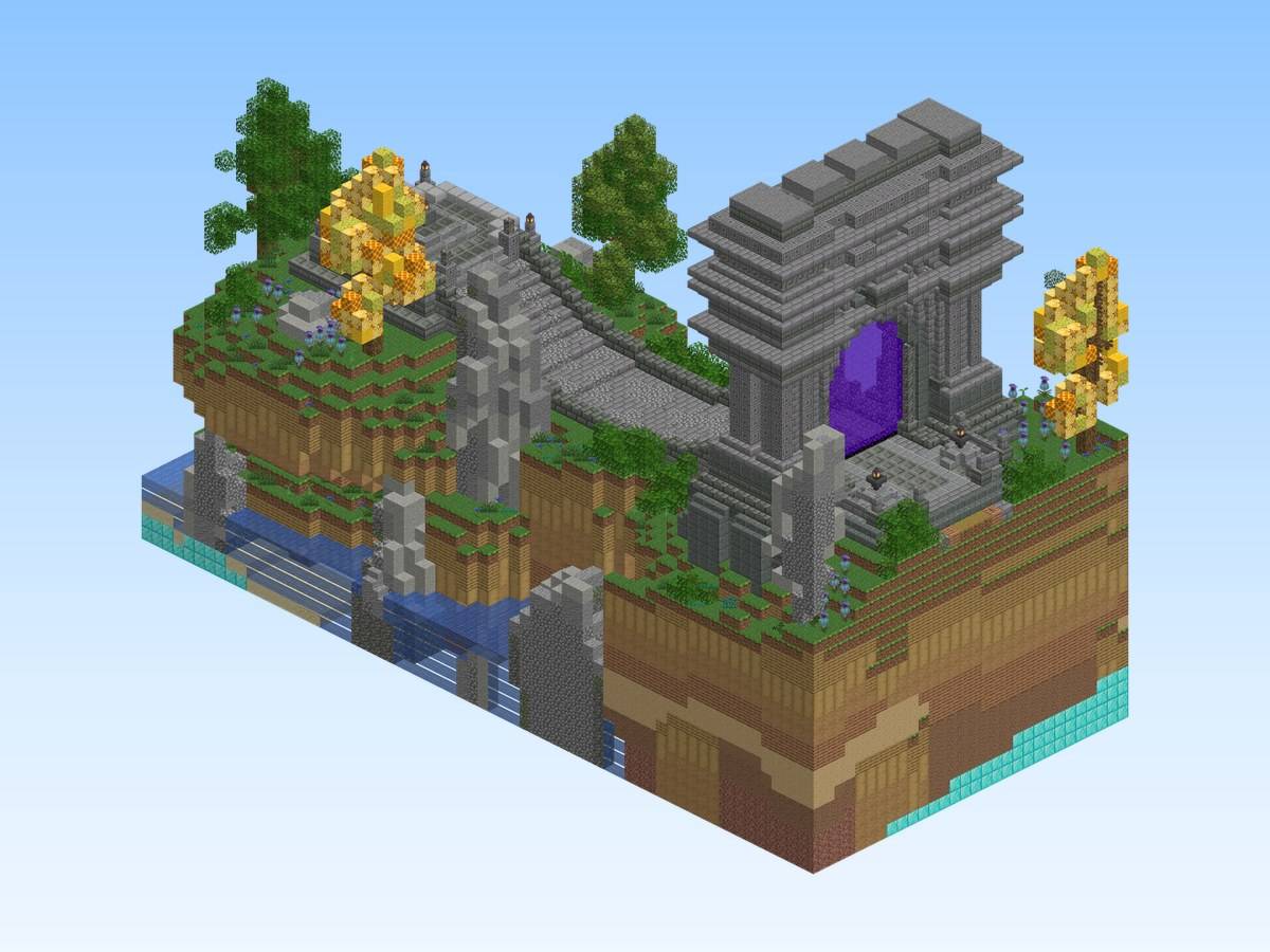 Actual build (render of the schematic or in-game screenshot).