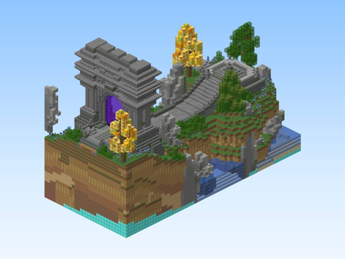 Actual build (render of the schematic or in-game screenshot).