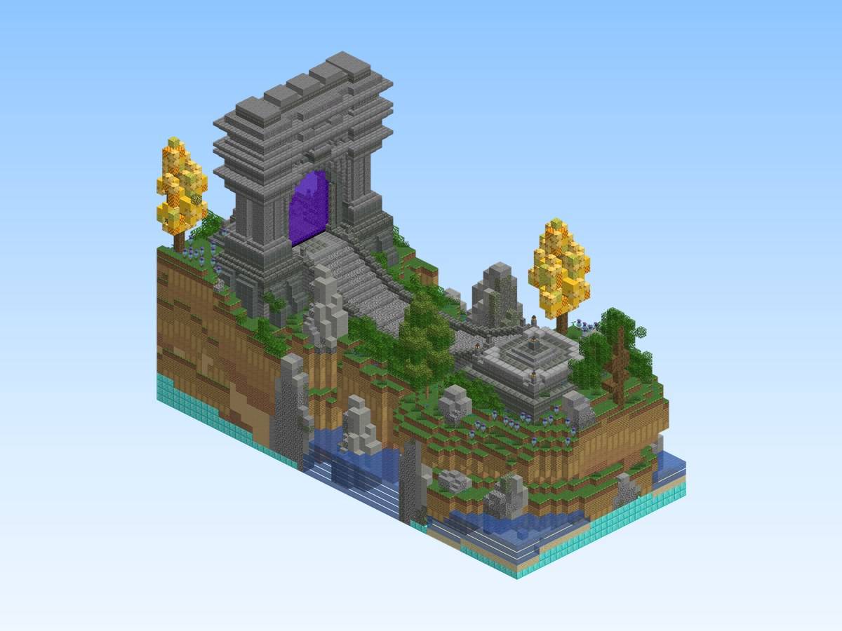 Actual build (render of the schematic or in-game screenshot).