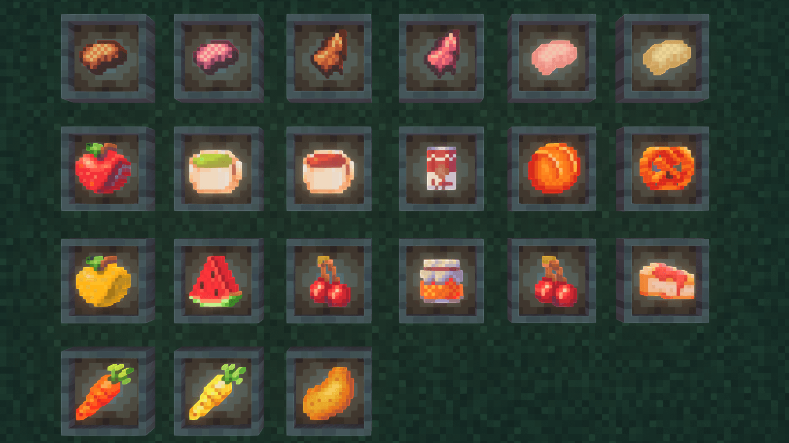 Minecraft Colour In Pixel Bites 16x - Minecraft Resource Packs - CurseForge
