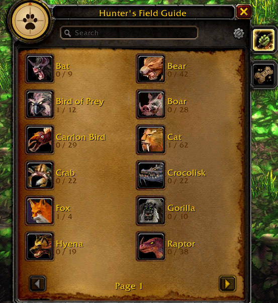 Prefer the original spellbook? Switch to the classic look in the settings. Everything works the same, just styled like the old 1.x spellbook.