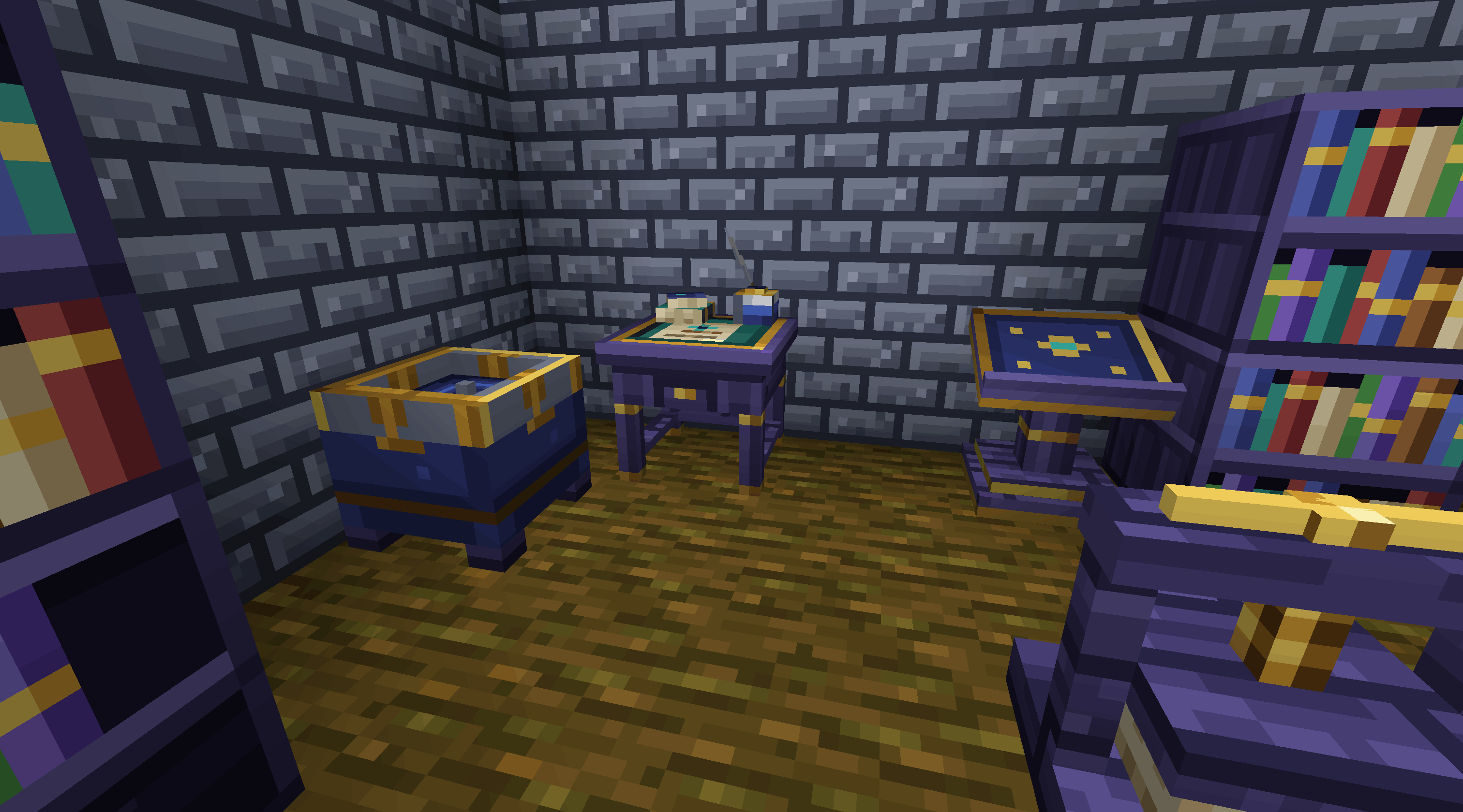 Build an archive fit for a wizard, as you bind your books into existence.