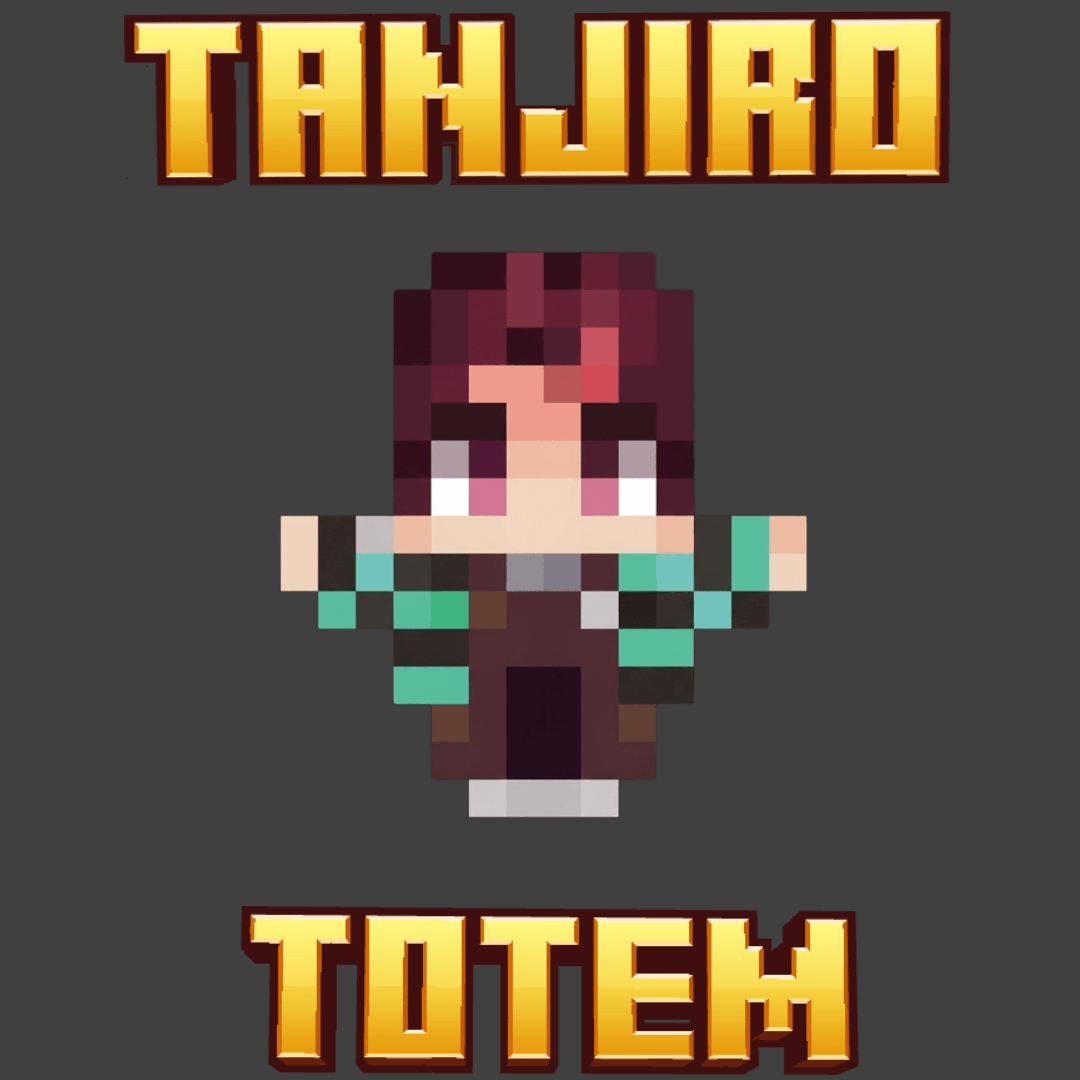 Box Projection Texture Tanjiro Kamado Totem - Minecraft Bedrock Texture Packs - CurseForge