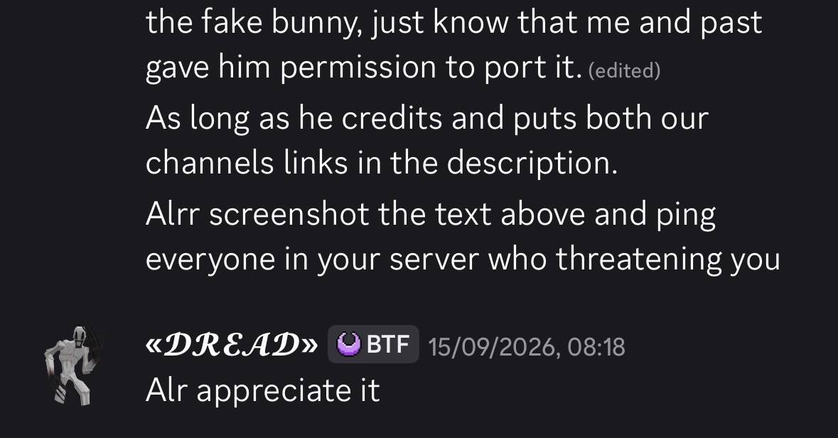 THE FAKE BUNNY.JAR |OFFICIAL BEDROCK PORT| — screenshot 3