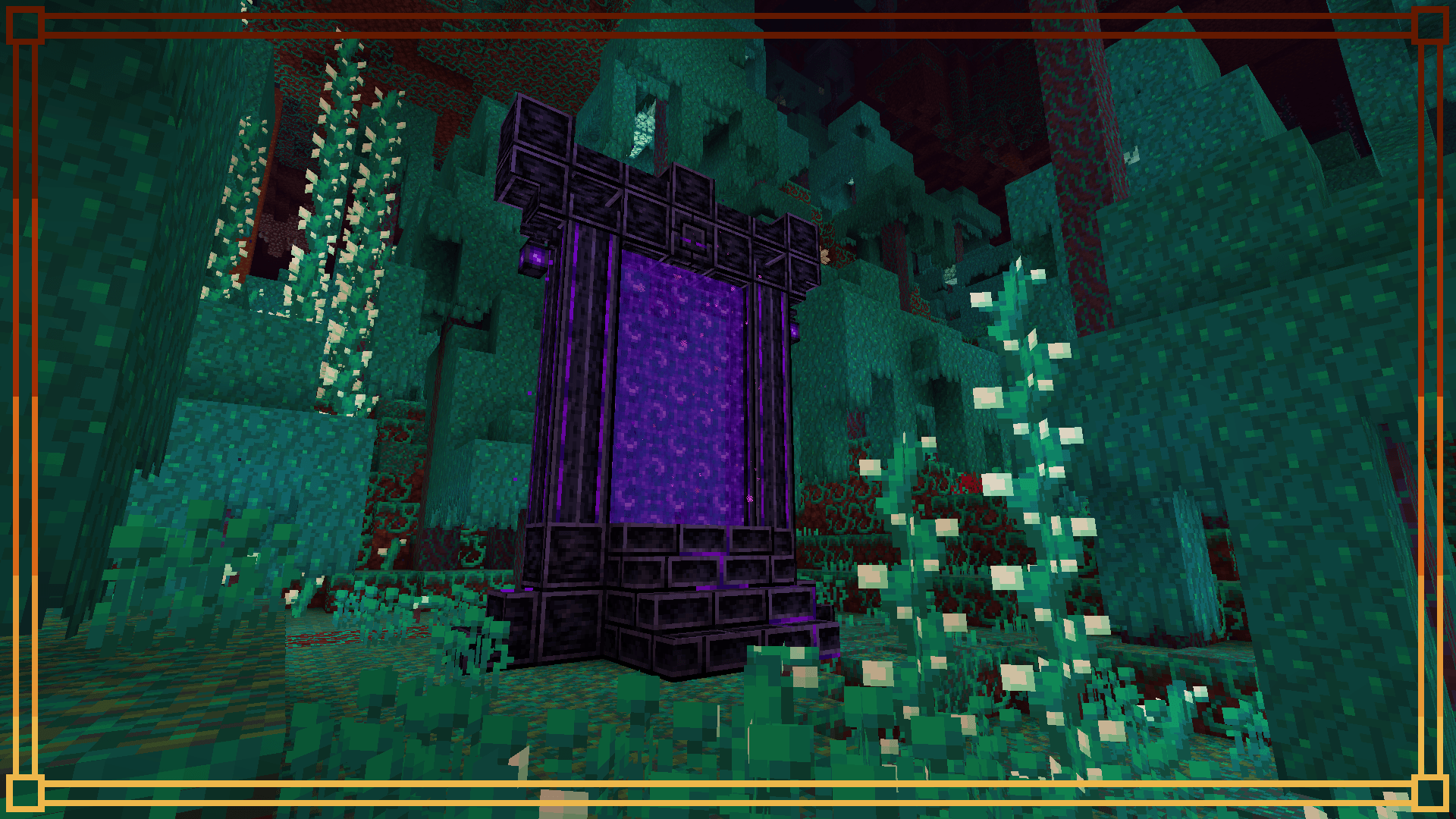 All obsidian blocks are available for portal