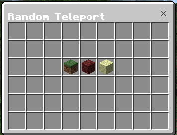 /RTP - fastest rtp random teleport system all dimensions chest gui /rtp — screenshot 1