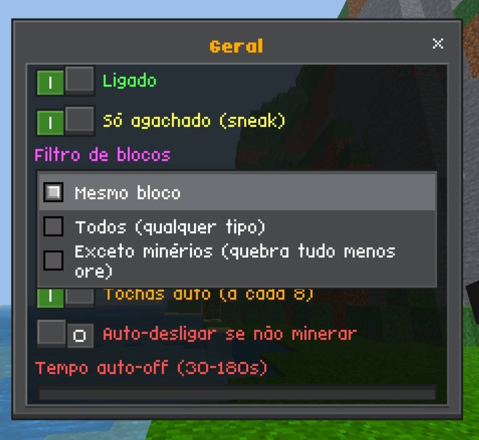 Utility VeinMiner — screenshot 2
