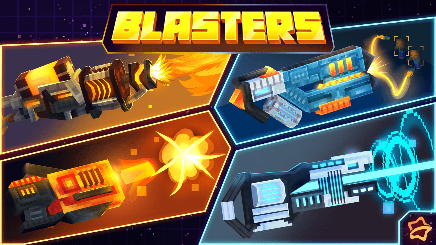 Blasters | Minecraft PE Addons