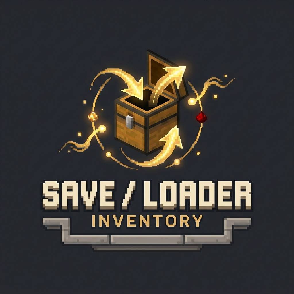 Save/Loader Inventory [keeps Enchantments,Armor trims & Durability] — screenshot 1