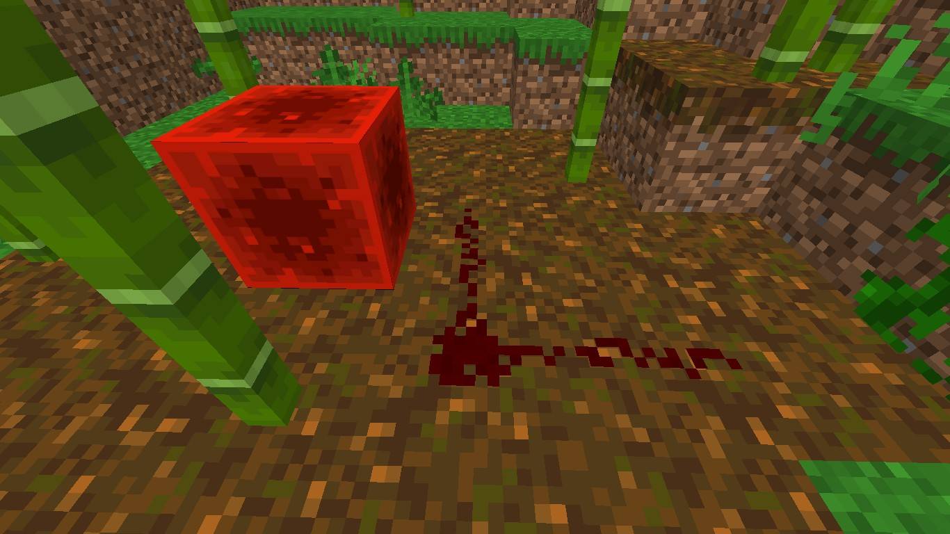 dispowering redstone block — screenshot 2