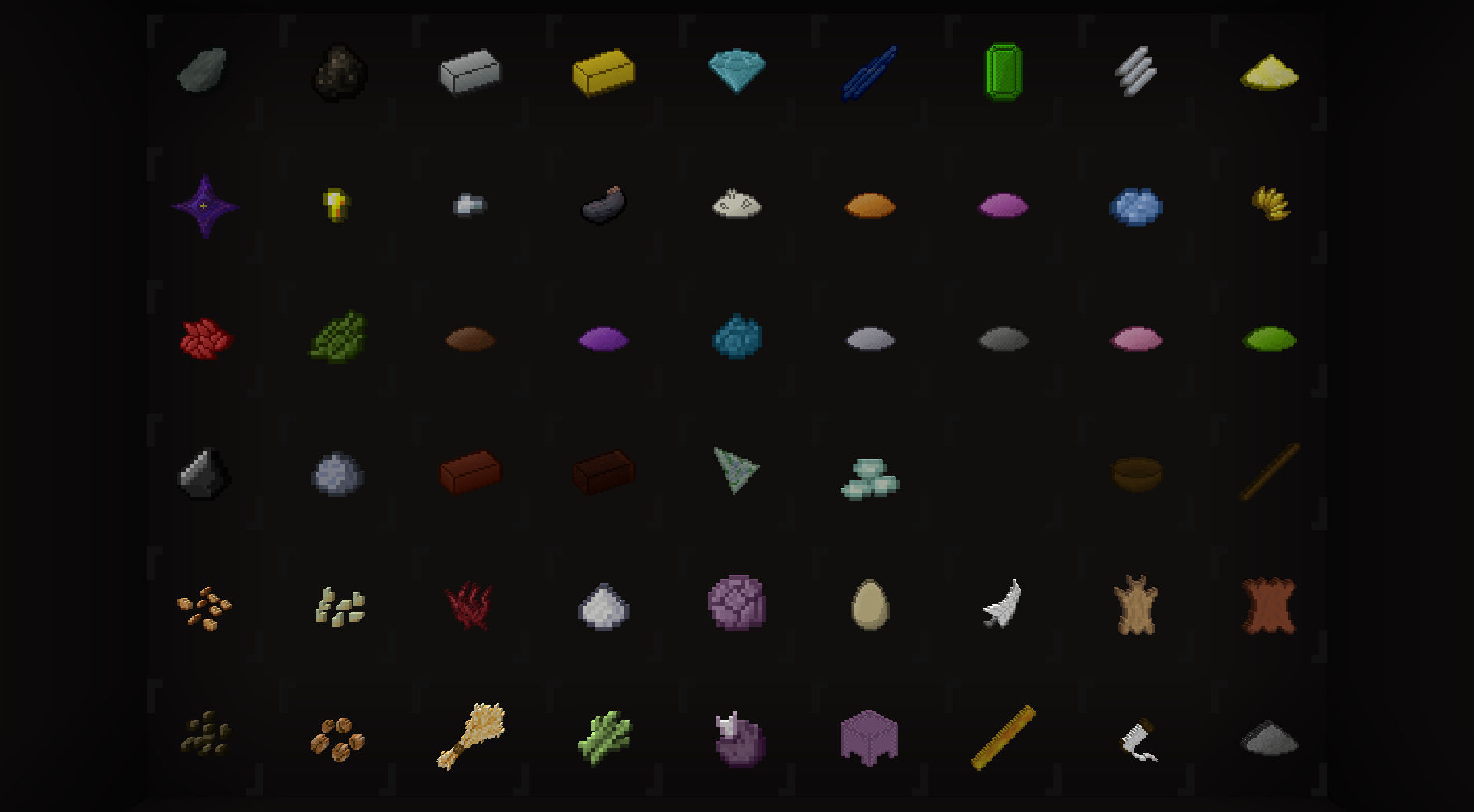 Items - Materials