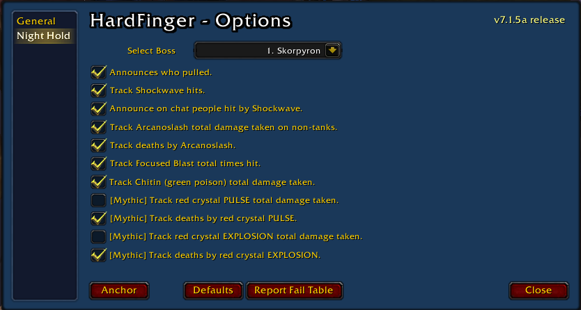 HardFinger GUI