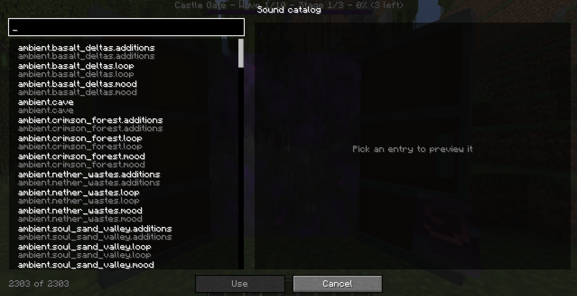 Thumbnail Chose any sound in game for your gates! And listen do you like it?