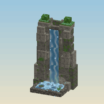 Zoo Rockwork Waterfall
