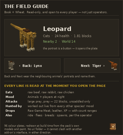 The field guide