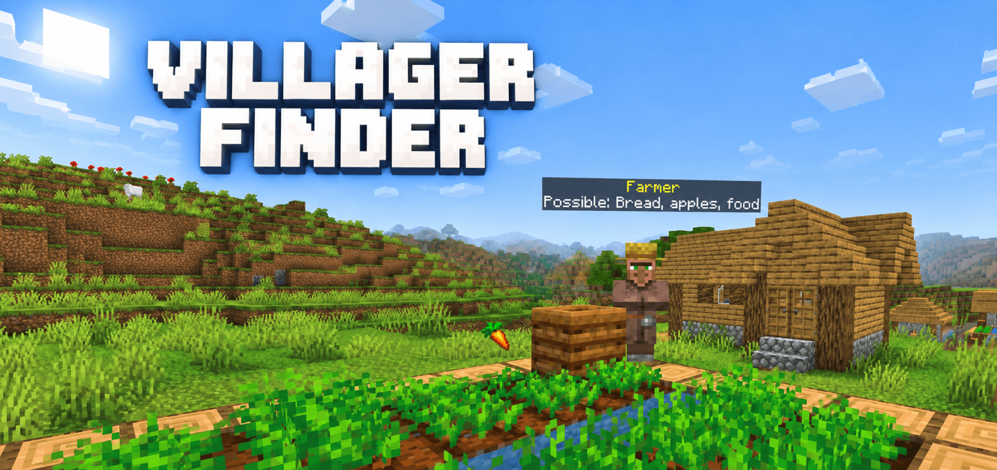 Villager Finder | Professions & Possible Trades — screenshot 1