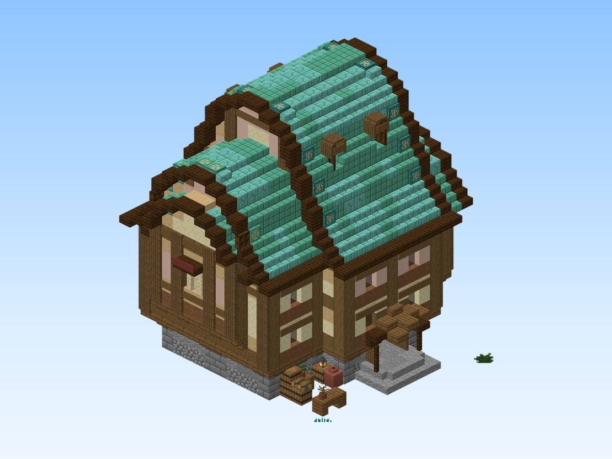 Actual build (render of the schematic or in-game screenshot).