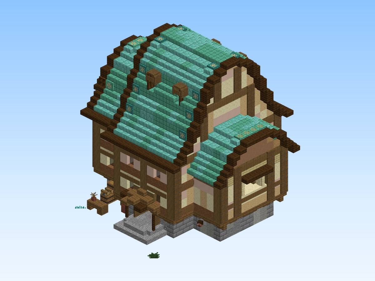 Actual build (render of the schematic or in-game screenshot).