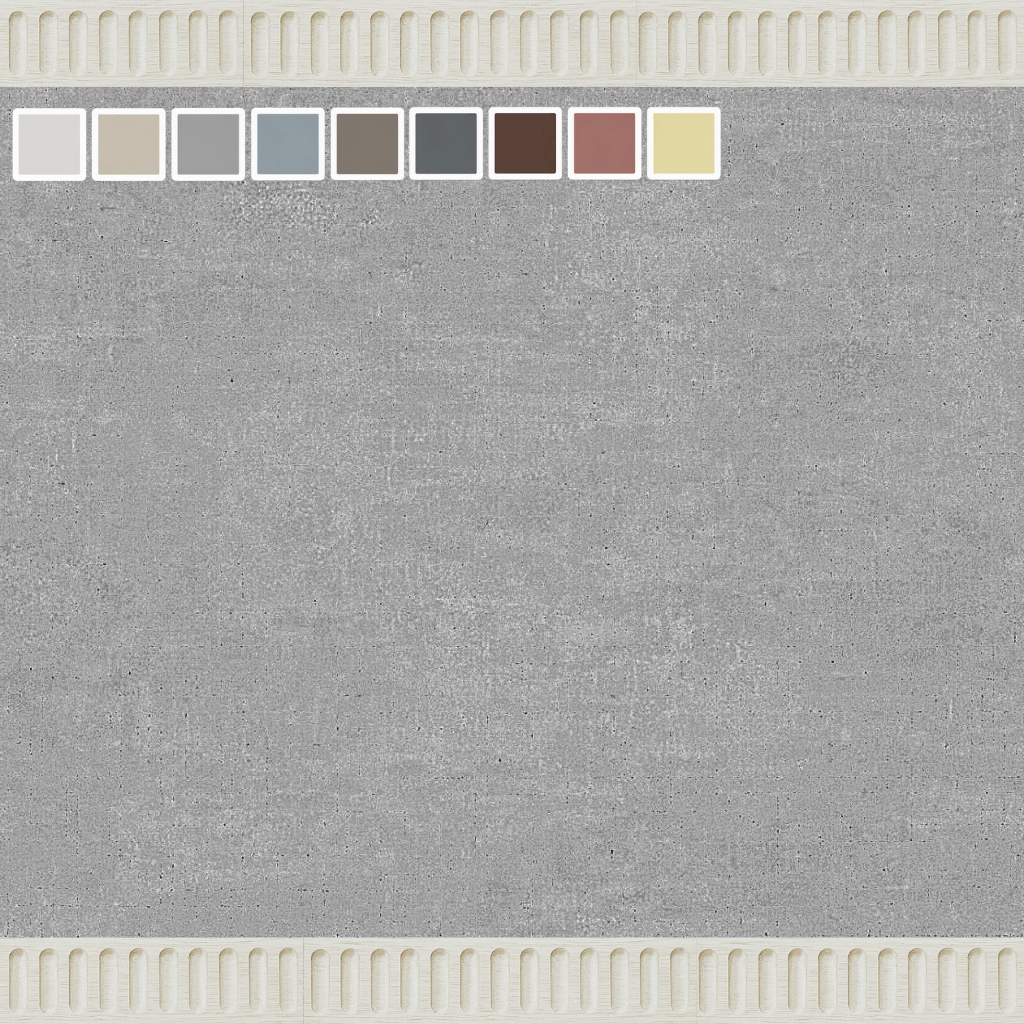 Earthy Limestone Wash with V.1 Trim (shown in grey)