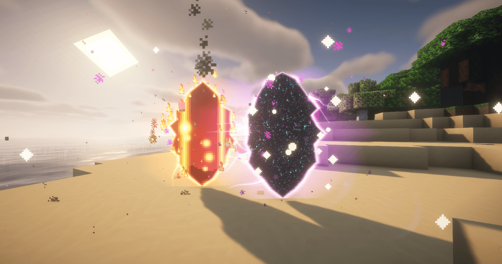 Rift amulet open's portals to other dimensions!